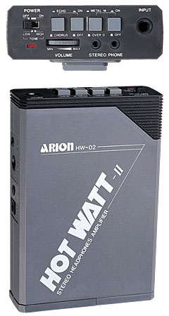 HW-02 HOT WATT-Ⅱ STEREO HEADPHONE AMPLIFIER | ARION